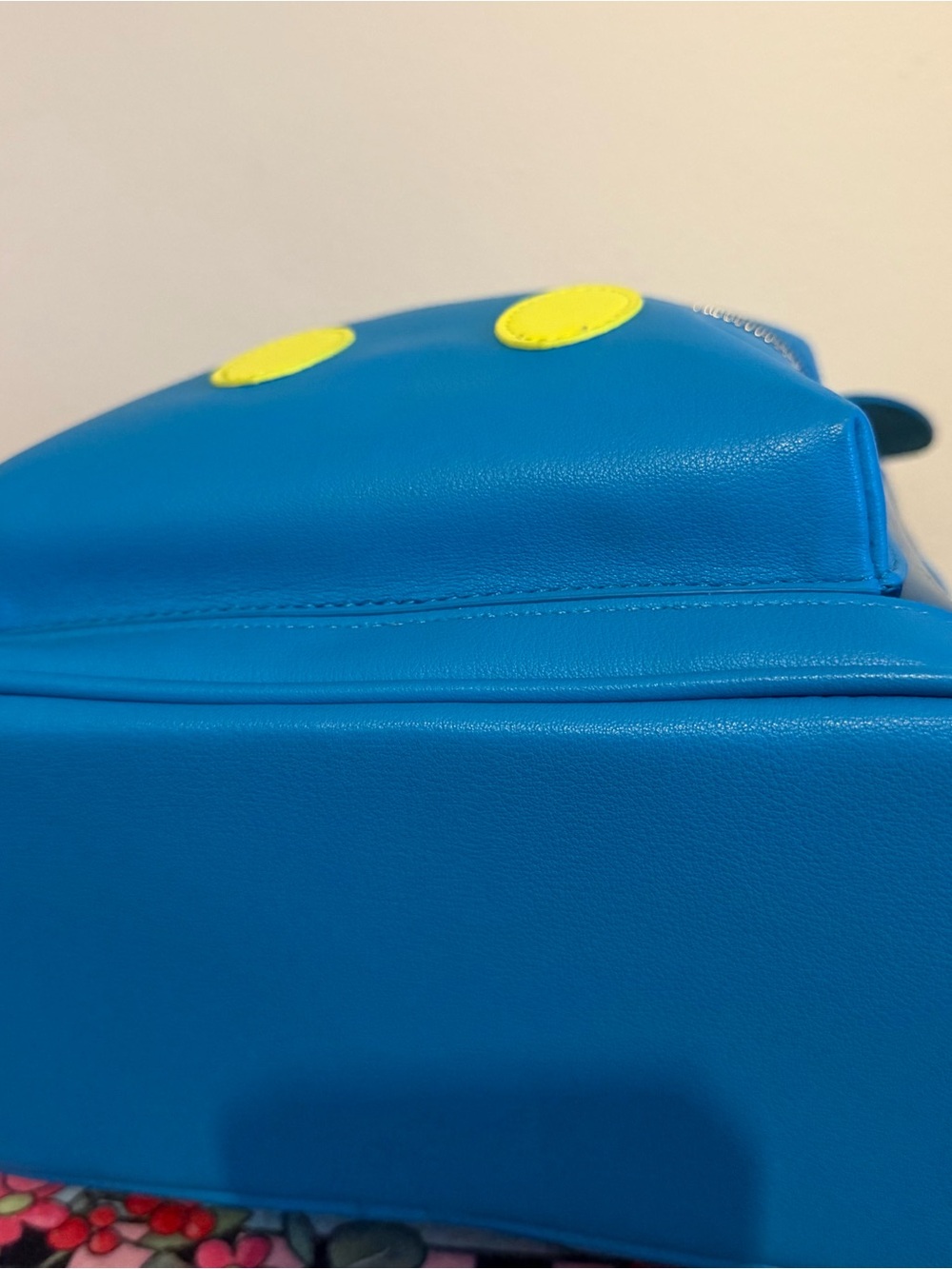 Disney Parks Loungefly Neon Blue Clear Backpack Walt Disney World Mickey Bag - Picture 6 of 8